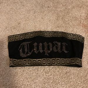 TUPAC TUBETOP//BANDEAU 🤪🤎